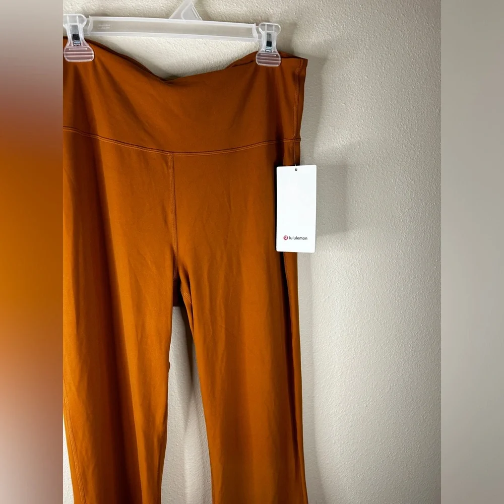 Lululemon Groove SHR butternut brown flare pants 14 - Picture 2 of 9